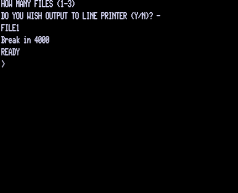 Screen shot